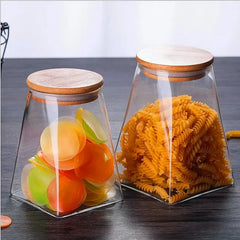 Kitchen storage box food Heat resistant glass storage  Box