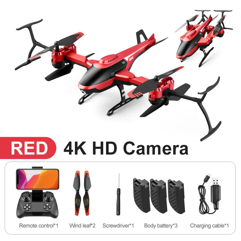 4DRC V10 Mini Drone 4k Professional HD Camera Fpv Drones With Camera Hd 1080P Rc Helicopters Quadcopter