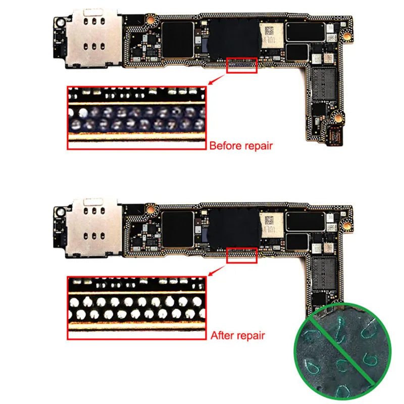 Jumping Wire Repair Solder Points Mobile Phone Motherboard  IC Maintenance Welding Dot Tool