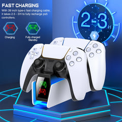 RGB Controller Charging Station For PlayStation