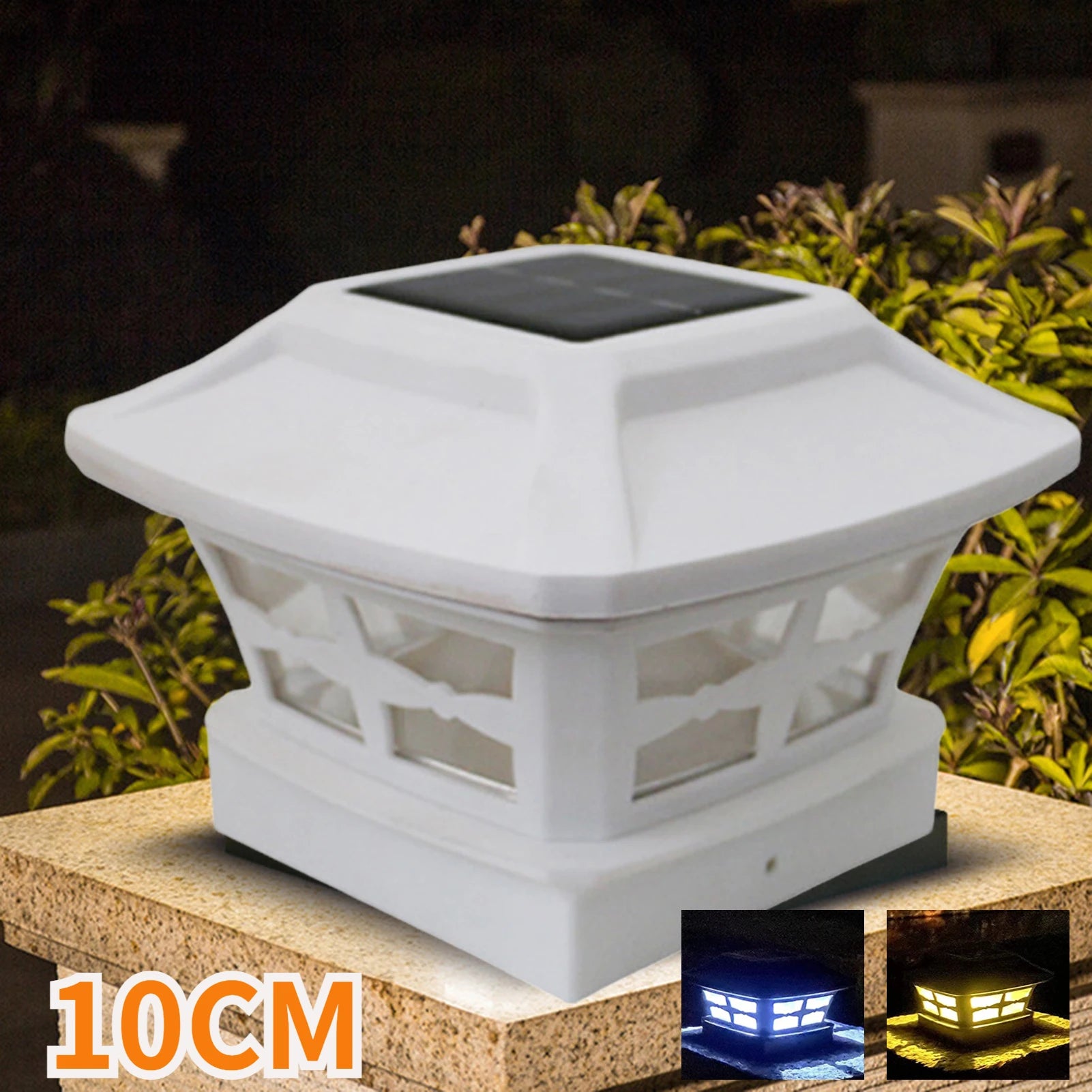 Solar Light Fence Light IP65 Outdoor Solar Lamp For Garden Decoration