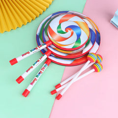 Hand Drum Percussion Instruments Colorful Dance Props Infant Musical Toys