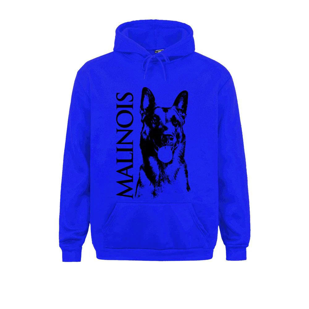 Malinois Dog Hoodies Animal Printed Men Woman Streetwear Hoodie Oversized Hooded Sweatshirts Pullovers Unisex Tracksuit Clothing