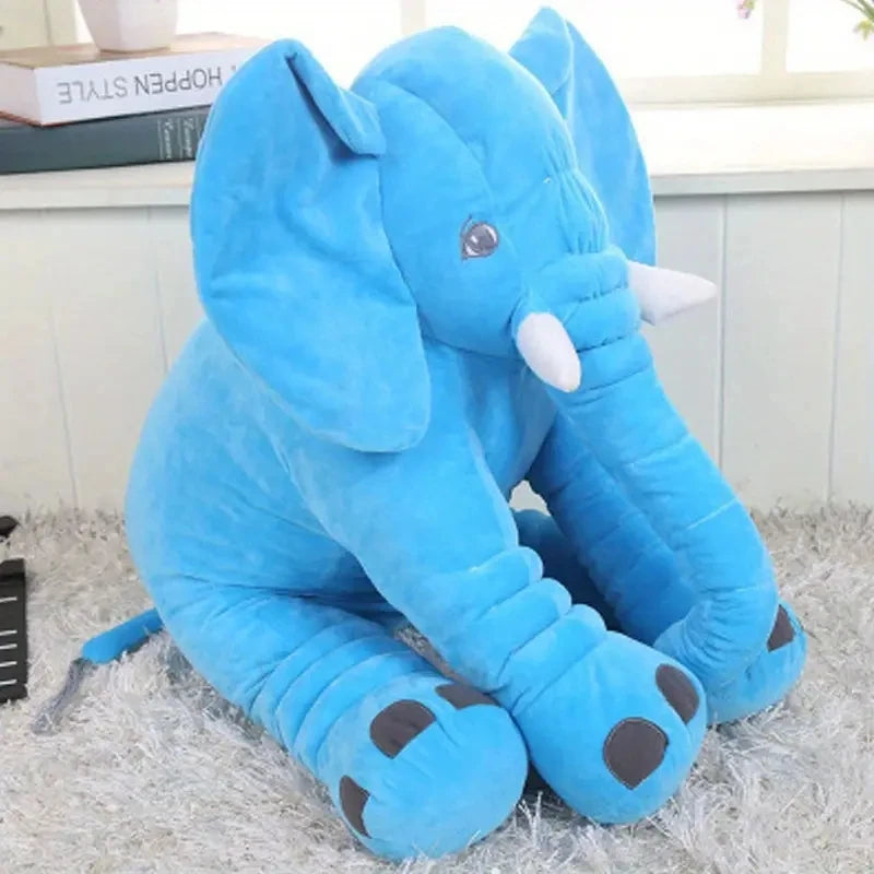 Elephant Design Pet Grinding Teeth Plush Toy Durable Chew Toy For Dog Interactive Supply