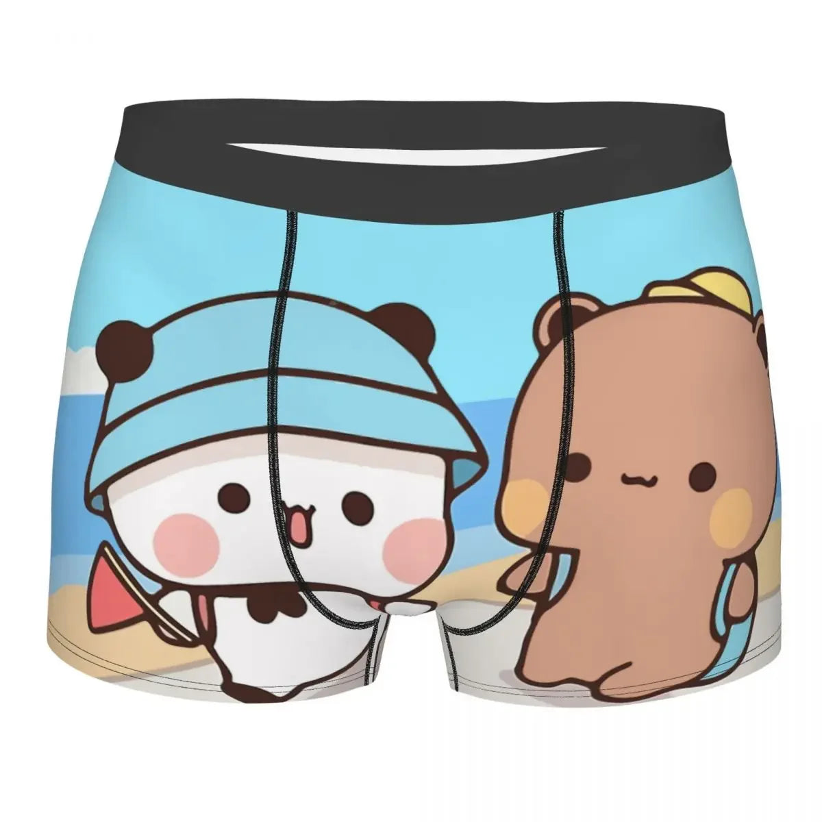 Spring Outing Men Boxer Briefs Underwear Bubu Dudu Cartoon Highly Breathable High Quality Sexy Shorts Gift Idea