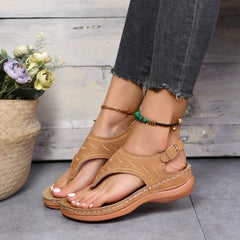 Women Sandals Summer Shoes Open Toe Platform Lightweight Shoes