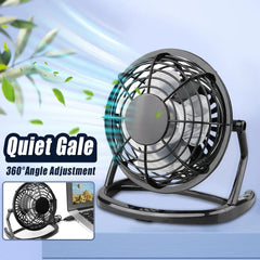 Usb Plug Table Fan Portable Mini Table Fan 360 Degree Rotation Adjustable Clip Fan