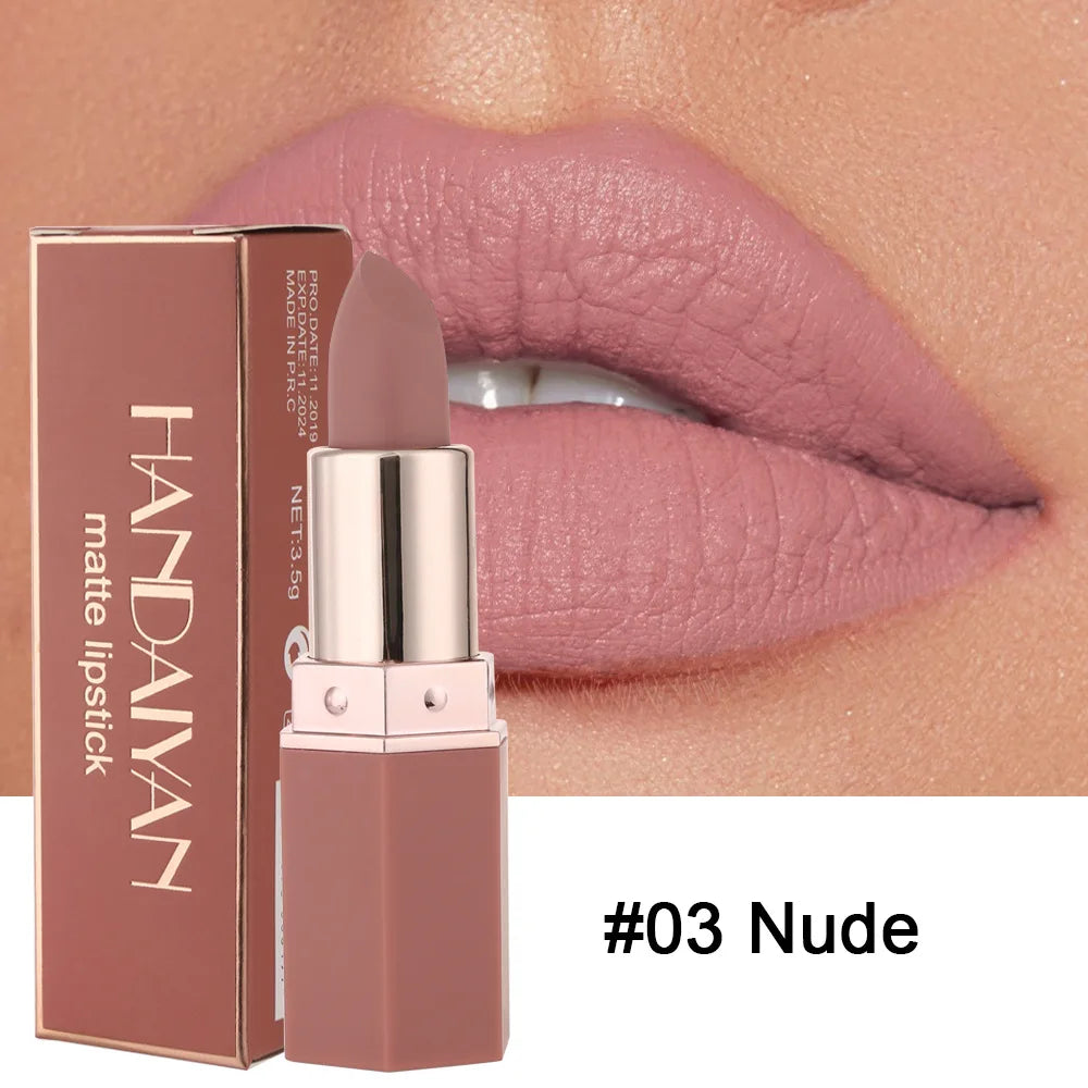 Matte Waterproof Velvet Nude Lipstick