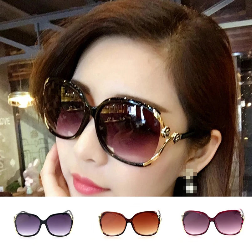 Women's Fashion Sunglasses for Women Oversized Wrap Style Gradient Glasses