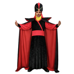 Men's Jafar Cosplay Costume Moive Character Halloween Outfits Aladdin Party Suit