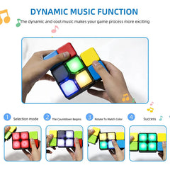 Electronic Handheld New Point Game Fidget Toys Logic Flip Slide   Music Toy