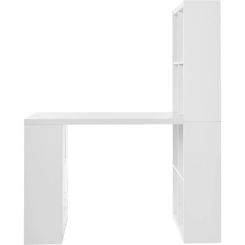 Contemporary Desk, White