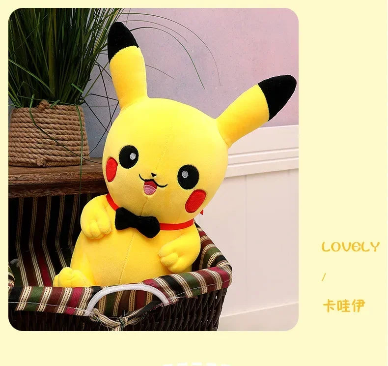 100cm Big Size Pokemon Large  Pikachu   Plush Toy Kawaii Stuffed Animal Soft Cartoon Doll Plushies