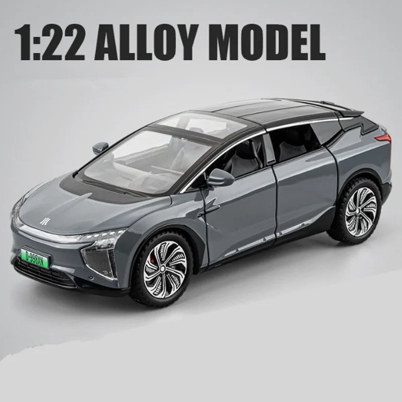 1:24 HiPhi X SUV Alloy New Energy Car Model Diecast Metal Electric Intelligence Vehicles Car