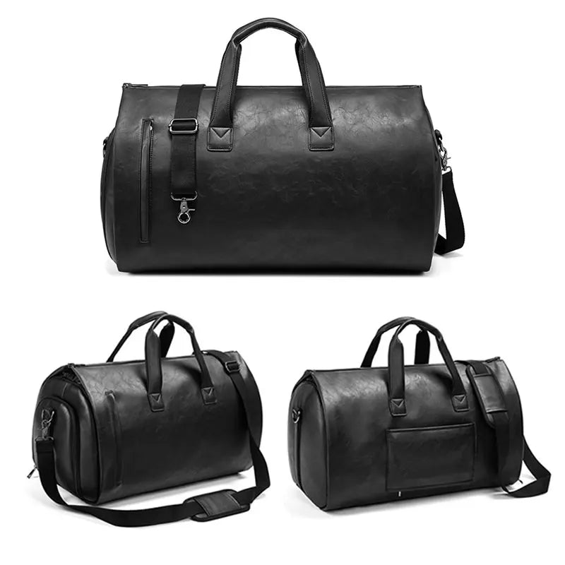 Customizable Name Waterproof Men's Business Travel Suit Storage Formal Attire Hand Held Crossbody Large Capacity Luggage Bag