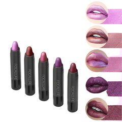 31 Colors Matte Lipstick Pencil High Crayons Gloss Long-lasting Waterproof Lip Balm Pen