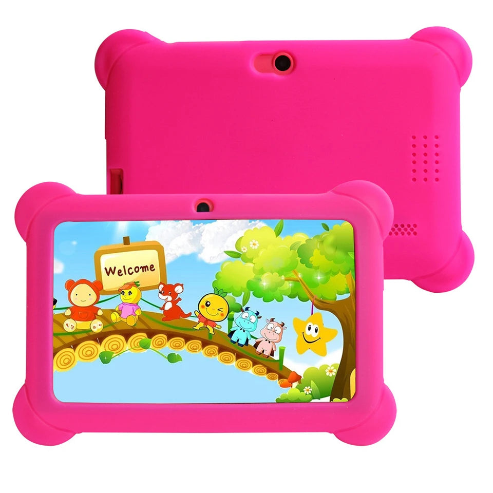 Kids Tablet Android 10 Learning Tablet for Kids Toddler Educational Toy Gift for Children 7 Inch 2GB 16GB HD Dual Cameras