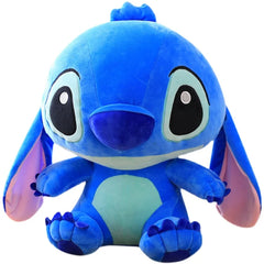 Big Size Disney Stitch Plush Toys Kawaii Soft Blue Pink Elf Disney Stitch Stuffed Doll Cartoon