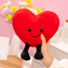 Heart Throw Pillow Stuffed  Plush Toys Soft Cartoon Dolls Home Decor