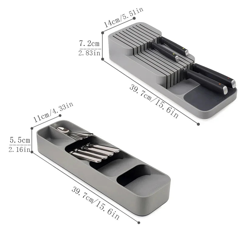 Spoon Storage Box Cutlery Tray Knife Holder Knife and Fork Storage Box