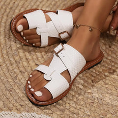 Summer Designer Open Toe Casual Sandals Large Size Flip Flops