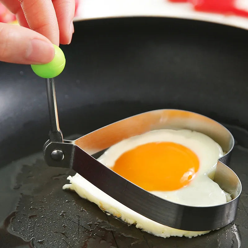 Shapes Stainless Steel Fried Egg Shaper Egg Mold