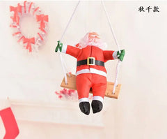 Santa Claus Ladder Christmas Pendant XMAS Navidad Christmas Tree Decoration New Year Home Party Decorations Supplies