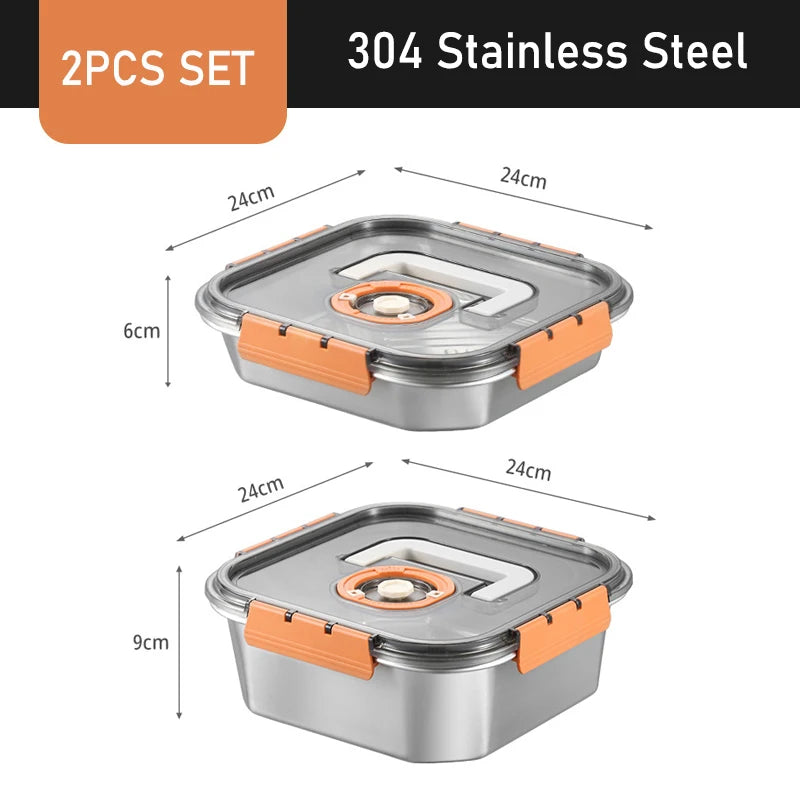 Vacuum Food Storage Box Fresh-Keeping Canister Sealed Storage Container