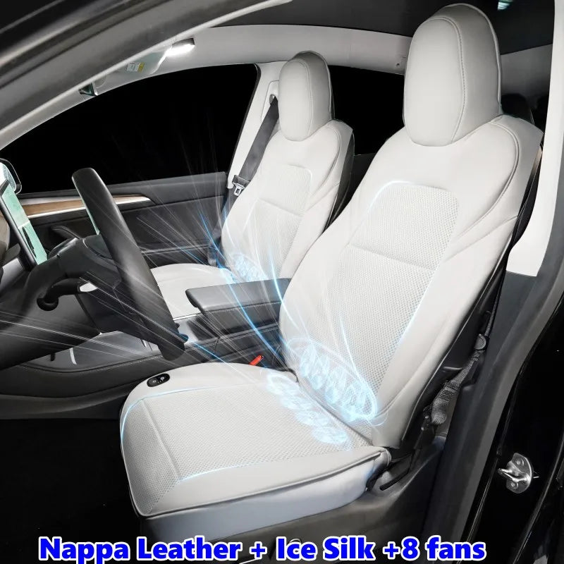 Ventilation Seats Cover Ventilated Ice Silk Seat Cushion Car Accessories