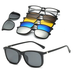 Custom Men Women Polarized Optical Magnetic Sunglasses Clip Magnet Clip on Sunglasses