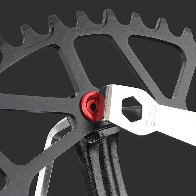 MUQZI MTB Road Bike Chainring Screw Wrench Chainwheel Plate Bolts key Cycling Repair Removing Install Tool