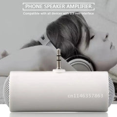 Latest Smart Mobile Phone iPhone iPod MP3 Amplifier Loudspeaker Stereo Speaker with 3.5mm Connector