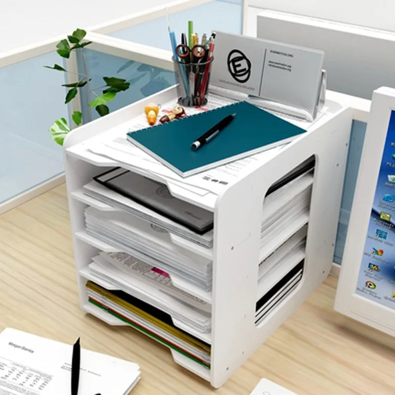 7 Layers Multifunction Document Trays File Paper Letter Holder