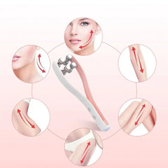 Face Slim Massager Revitalize Skin with Ems Microcurrent Roller Renewed Contours V-face Firming Massager