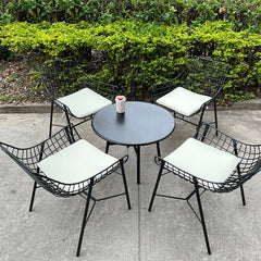 Outdoor tables and chairs, courtyard sales department, sun protection, outdoor milk tea shop, villa café, balcony