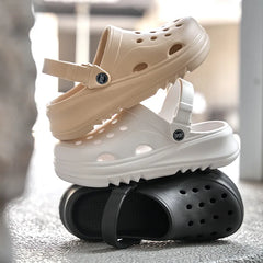 Hollow Out Closed Toe Summer Sandals Women & men New Thick Bottom Platform Sandals