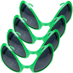 4 Pcs Male Alien Sunglasses Child Mens Novelty Party Eyewear Plastic Eyeglasses