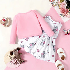 PatPat Dress Baby Girl Clothes New Born Infant Party Dresses