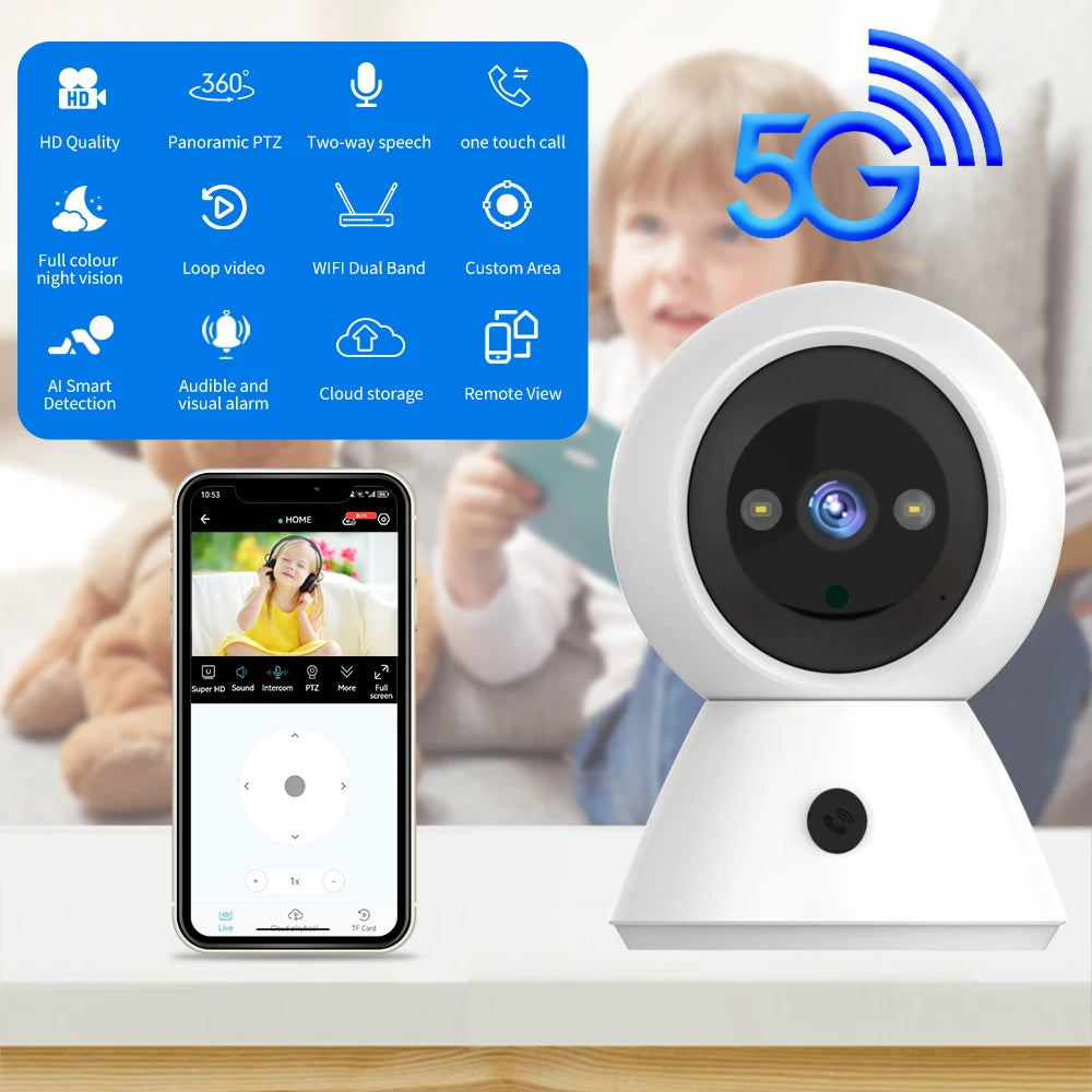 WIFI IP Camera Full Color Night Vision Motion Detection Intelligent Security Protection Video Surveillance Baby Monitor