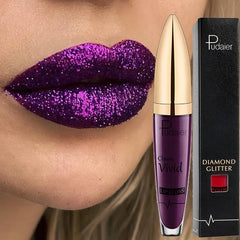 Long Lasting Diamond Matte To Shimmer Metallic Liquid Lipstick