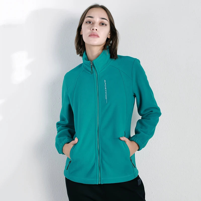 Women Winter Sports Jacket Outdoor Running Jackets Sportswear