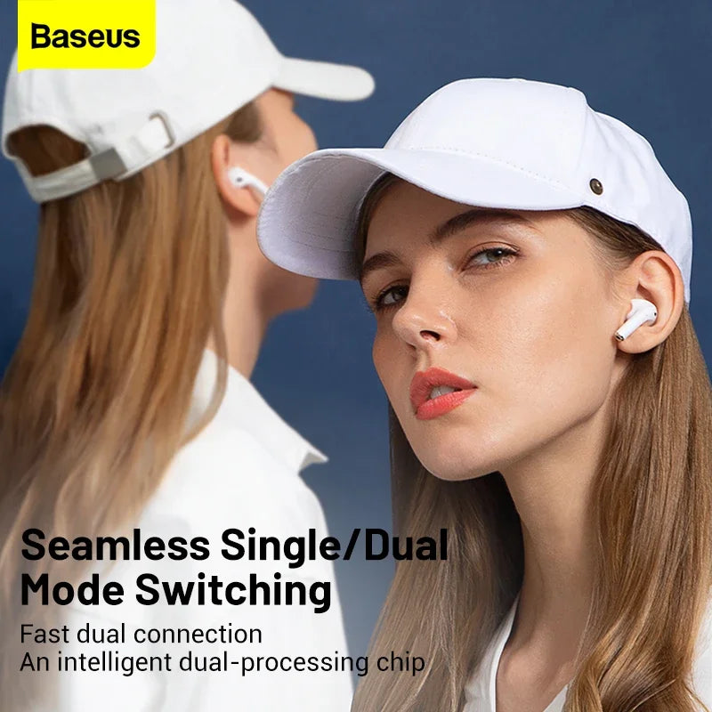 Baseus W3 Headphones True Wireless Bluetooth 5.0 Earphone