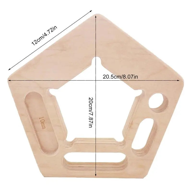 Pull-Up Grip Strength Board Hang board Rock Climbing Finger Strengthener Boards