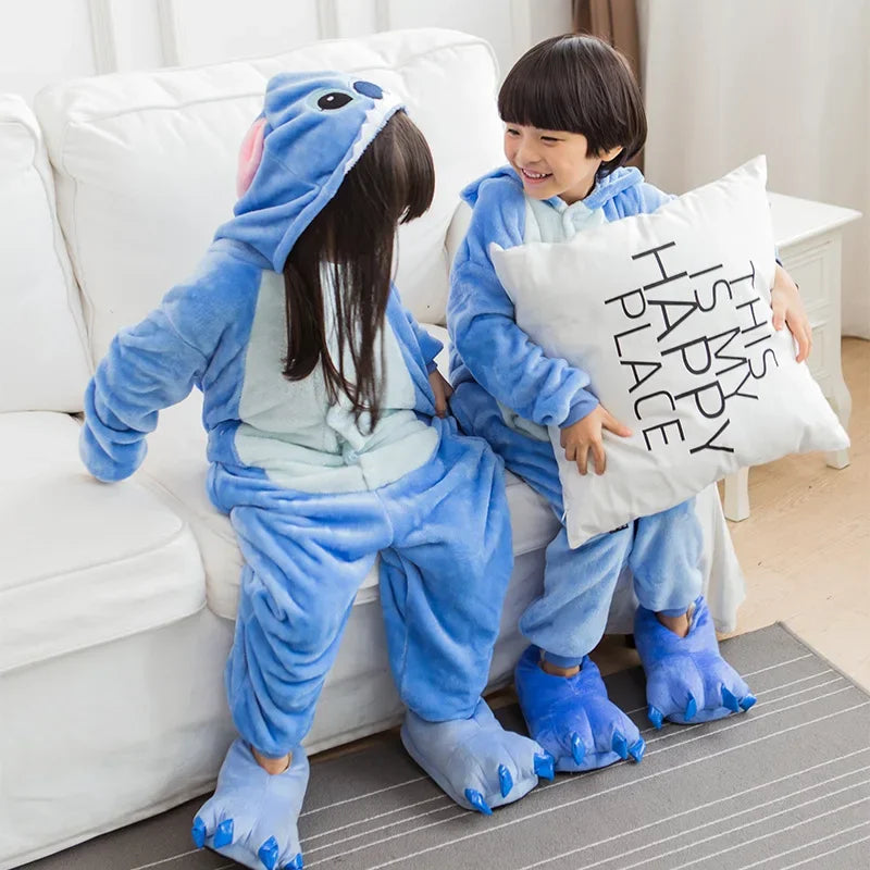 Boy Girl Cute Cartoon Animal Stitch Costume Cosplay Clothing for Kids Children's Day Costumes