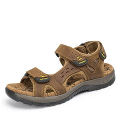 Summer Leisure Beach Men Shoes High Quality Leather Sandals