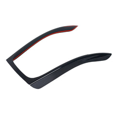 Carbon Fiber Look Center Interior Console Gear Shift Frame Decoration Cover Trim Car Accessories