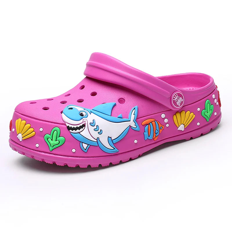 Children Slippers Girls Boys Shoes Fashion Kids Sandals Classic Non-slip Beach Sandals For Boy Girls