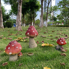 Creative Mushrooms Outdoor Garden Decoration for Lawn and Kindergarten Landscaping