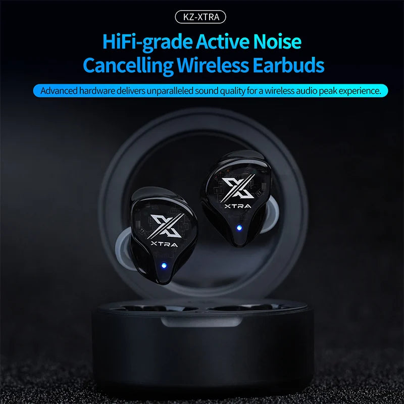 KZ Xtra TWS Noise Cancelling Bluetooth 5.4 Earphones