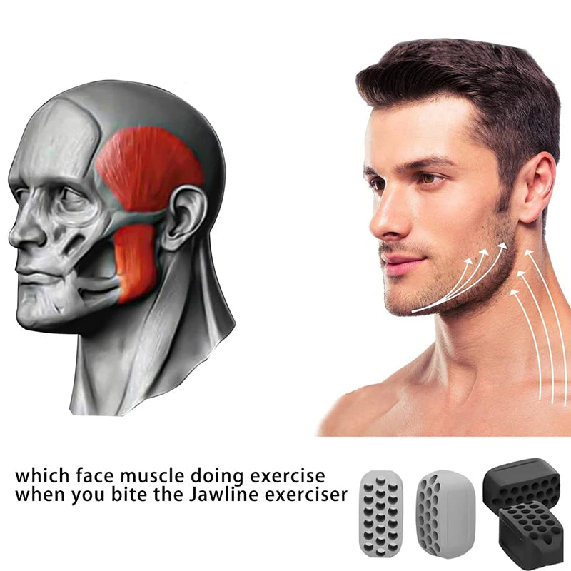 Tool Neck Face Toning Jawliner Muscle Balls